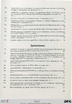Speisezimmer (Nr. 198-279)