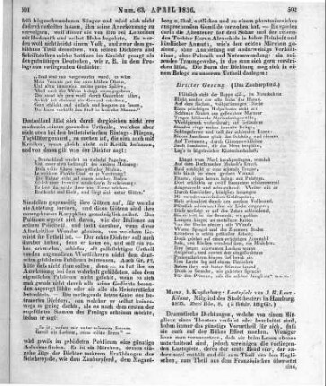 Lenz, J. R.: Lustspiele. Bd. 1-2. Mainz: Kupferberg 1835