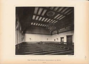 Friedrich-Wilhelm-Gymnasium, Berlin: Aula