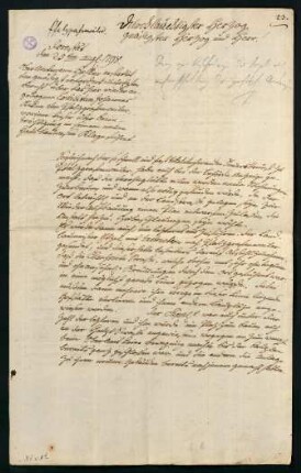 Brief vom 25. Aug. 1798 / 1. Sept. 1798