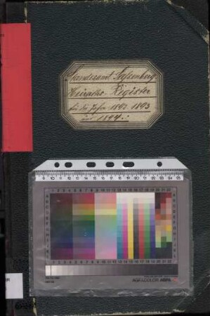Heiratsregister des Standesamtes Sassenberg von 1892 (Urkunden-Nr. 1-26), von 1893 (Urkunden-Nr. 1-26) und von 1894 (Urkunden-Nr. 1-18)
