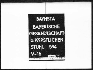 Die diplomatischen Wochenempfänge beim Kardinalstaatssekretär
