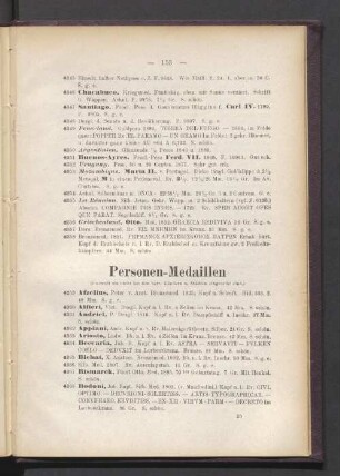 Personen-Medaillen
