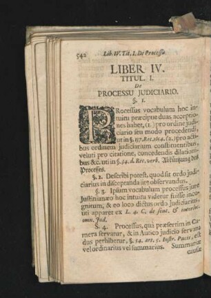 Titul. I. De Processu Iudiciario.