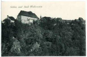 Wolkenstein. Schloss und Stadt