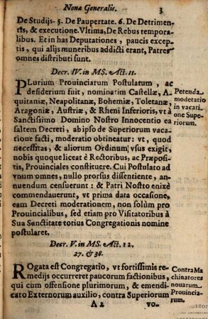 Decreta Congregationis Nonae Generalis
