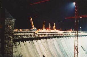Ertüchtigung der Edertalsperre 1990 - 1995