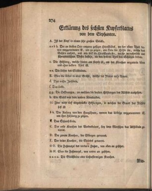 Erklärung des sechsten Kupferblattes von dem Elephanten