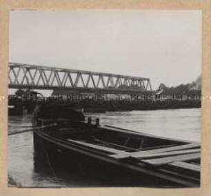 Speyer, Schiffsbrücke, Neue Rheinbrücke