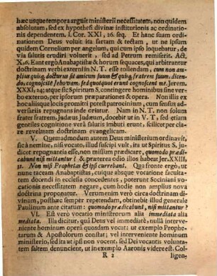 Disputationum Theologicarum Decima Septima De Ministerio Verbi Et Sacramentorum
