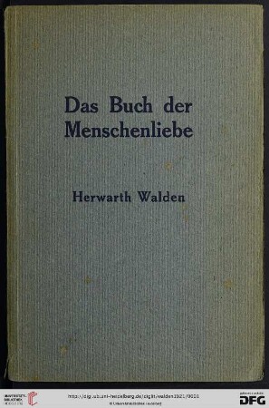 Das Buch der Menschenliebe