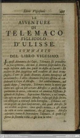 Libro Vigesimo