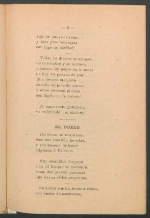 El duelo