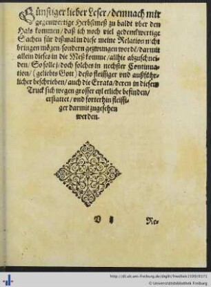 Günstiger lieber Leser.