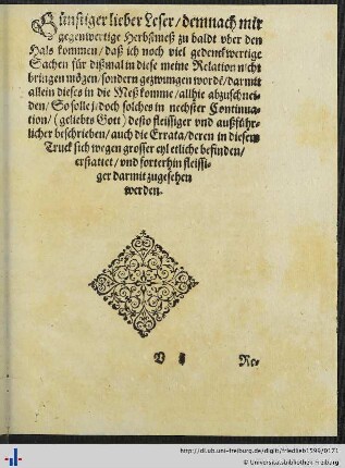 Günstiger lieber Leser.