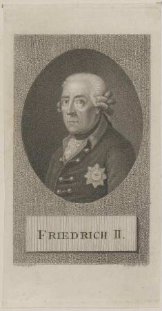 Bildnis des Friedrich II. von Preußen