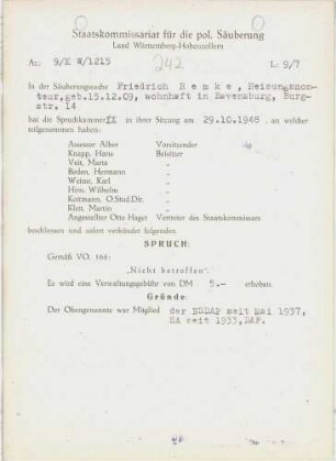 Hemke, Friedrich
