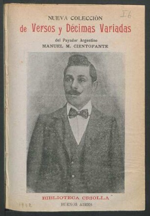 [Fotografía de] Manuel M. Cientofante