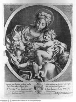Maria mit dem Jesuskind und dem Johannesknaben