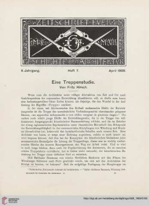 Heft 7 [April 1909]