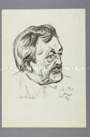 Bildnis des Künstlers Christian Rohlfs (2
