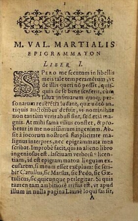 Epigrammata M. Val. Martialis epigrammaton libri XV