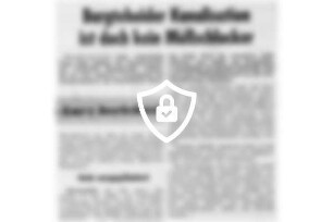 Bargteheider Kanalisation ist doch kein Müllschlucker