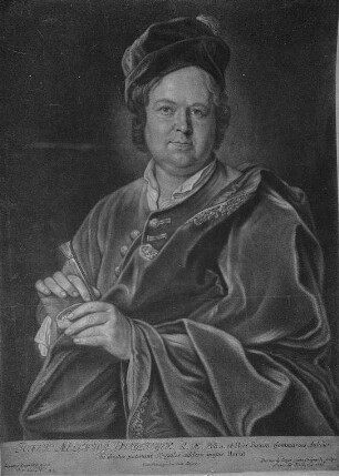 Bildnis des Goldschmiedes Johann Melchior Dinglinger