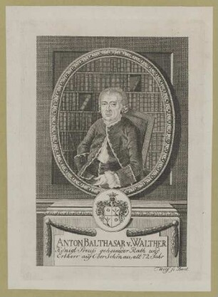 Bildnis des Anton Balthasar von Walther
