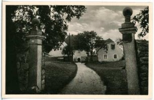 Meißen. Eingang zu Thürmers Weinschank, Alte Deutsche Bosel