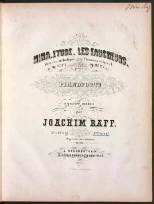 12 Morceaux : pour pianoforte à 4 ms. ; suite de morceaux pour petites mains ; op. 82, 2. Les Faucheurs : Chanson original. - Pl.-Nr. 2678. - 11 S.