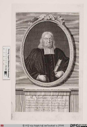 Bildnis Nicolaus Gerlach