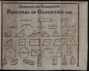 Elements de Geometrie. Principles of Geometrie