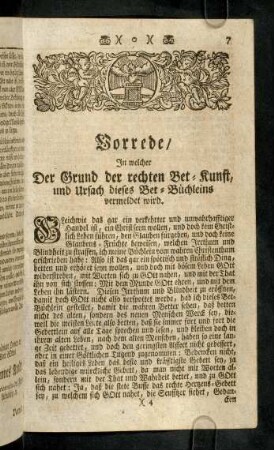 7-14, Vorrede