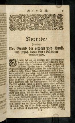 7-14, Vorrede