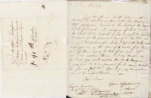 James Cramond an Peter Perez Burdett (London)