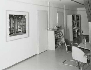 Kunst Haus Dresden : Dresden-Neustadt: Kunst Haus Dresden, Rähnitzgasse 8. Vorraum im Dachgeschoss