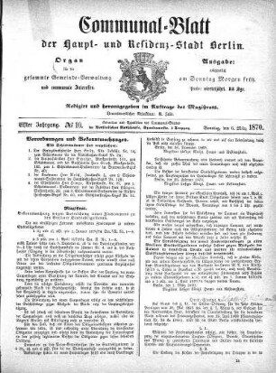 1870,10: No. 10, 6. März 1870