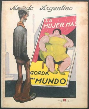 La mujer más gorda del mundo [Caricatura]