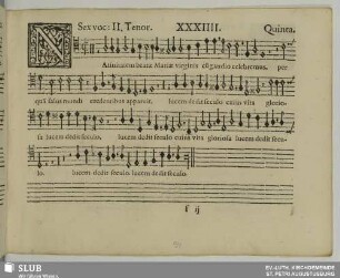XXXIIII. Nativitatem beatae Mariae virginis