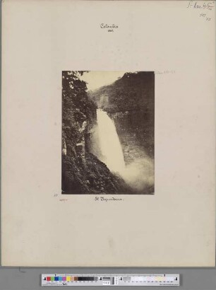 Kolumbien. 1868 : Tequendama