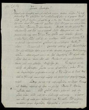 Nr. 9: Brief von Karl Otfried Müller an seine Schwester Gottliebe, Berlin, Juli 1818