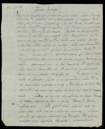 Nr. 9: Brief von Karl Otfried Müller an seine Schwester Gottliebe, Berlin, Juli 1818