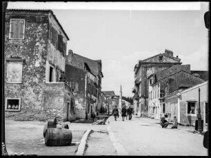 Korfu, Straße in Kastrades