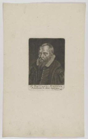 Bildnis des Matthaeus Schiller