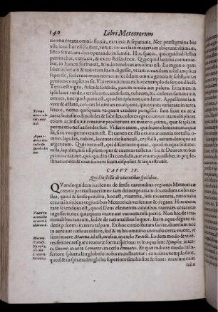 Caput IV. Quid in stellis de viventibus speciebus.