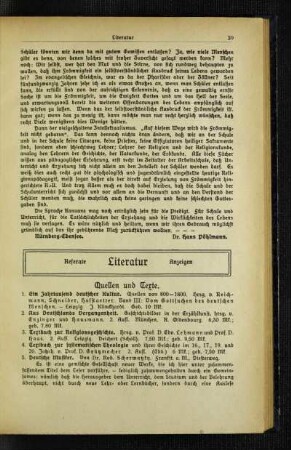 Quellen und Texte