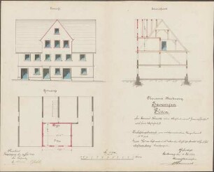 Schaible, Konrad, Bauer Ausbau des Dachstocks