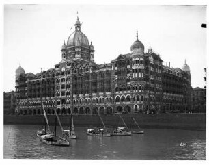 Bombay, Indien: Taj-Mahal-Hotel.