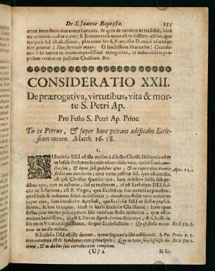 155-164, Consideratio XXII.